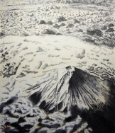「富士山」　F10　さがみはら富士山絵画展　入選