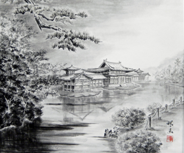 25「鳳凰浄土」F10　