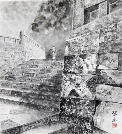 28「宝塔へ」F10　