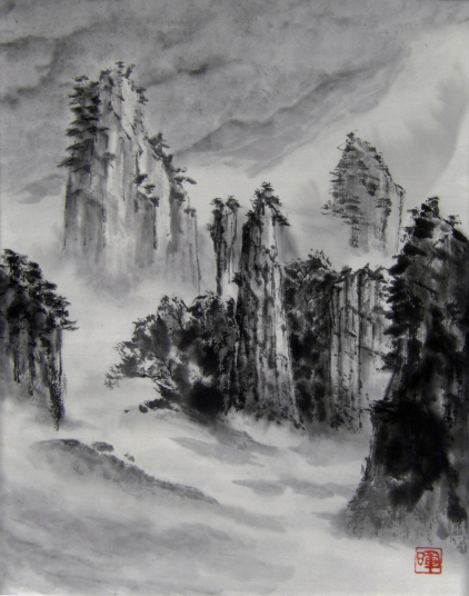 33「清運妙義山」F6　