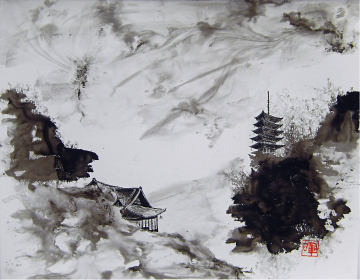 36「長谷寺」F6　