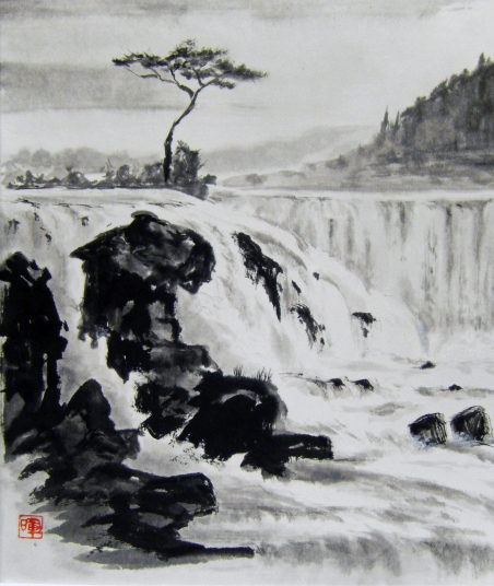 51「曾木の滝」F8　