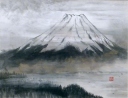富士(春の山中湖）　F6